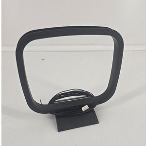 Indoor AM Loop Antenna with 3-Pin Connector for Home Audio Stereo Receivers